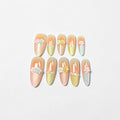 Pastel Flower Press On Nails