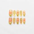 Luxury Gem Accent Press On Nails